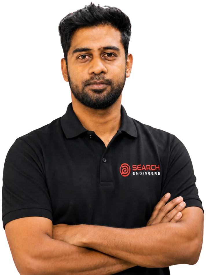 Preatheep Samuel, digital marketing consultant in Coimbatore and founder of Search Engineers